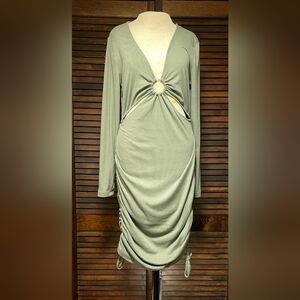 🛍3 FOR $20 DEAL! Rue21 Cutout Bodycon Dress, size L